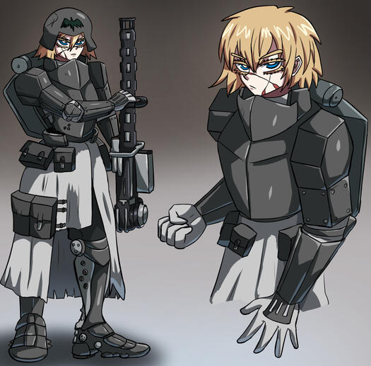 Sci fi girl soldier Sci fi girl soldier
